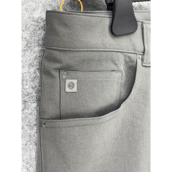 Peter Millar Crown Sport 5 Pocket EB66 Performance Pants Iron Gray 38x32 $160 - Picture 9 of 16